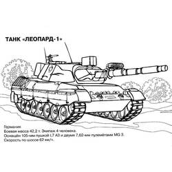 Malvorlage: Panzer (Transport) #138022 - Kostenlose Malvorlagen zum Ausdrucken