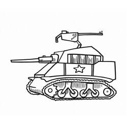 Malvorlage: Panzer (Transport) #138034 - Kostenlose Malvorlagen zum Ausdrucken