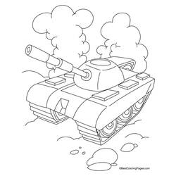 Malvorlage: Panzer (Transport) #138045 - Kostenlose Malvorlagen zum Ausdrucken