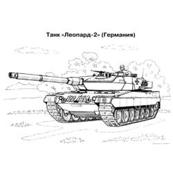 Malvorlage: Panzer (Transport) #138052 - Kostenlose Malvorlagen zum Ausdrucken