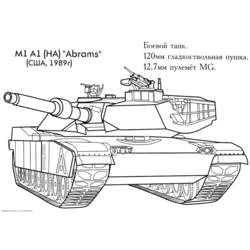 Malvorlage: Panzer (Transport) #138053 - Kostenlose Malvorlagen zum Ausdrucken