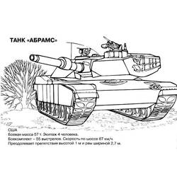 Malvorlage: Panzer (Transport) #138054 - Kostenlose Malvorlagen zum Ausdrucken
