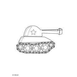 Malvorlage: Panzer (Transport) #138057 - Kostenlose Malvorlagen zum Ausdrucken