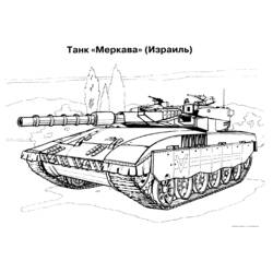 Malvorlage: Panzer (Transport) #138068 - Kostenlose Malvorlagen zum Ausdrucken