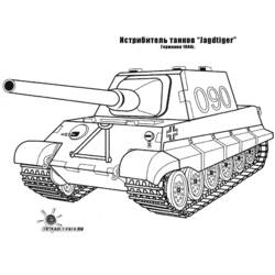 Malvorlage: Panzer (Transport) #138078 - Kostenlose Malvorlagen zum Ausdrucken