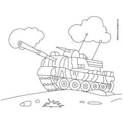 Malvorlage: Panzer (Transport) #138088 - Kostenlose Malvorlagen zum Ausdrucken