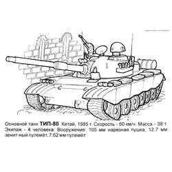 Malvorlage: Panzer (Transport) #138143 - Kostenlose Malvorlagen zum Ausdrucken