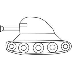 Malvorlage: Panzer (Transport) #138159 - Kostenlose Malvorlagen zum Ausdrucken