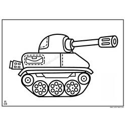 Malvorlage: Panzer (Transport) #138196 - Kostenlose Malvorlagen zum Ausdrucken