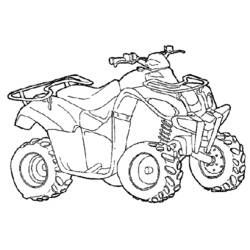 Malvorlage: Quad / ATV (Transport) #143192 - Kostenlose Malvorlagen zum Ausdrucken