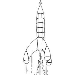 Malvorlage: Rakete (Transport) #140064 - Kostenlose Malvorlagen zum Ausdrucken