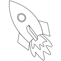 Malvorlage: Rakete (Transport) #140072 - Kostenlose Malvorlagen zum Ausdrucken