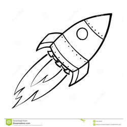 Malvorlage: Rakete (Transport) #140085 - Kostenlose Malvorlagen zum Ausdrucken