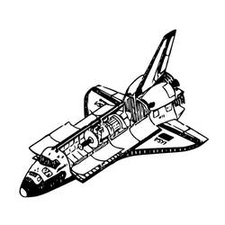 Malvorlage: Raumschiff (Transport) #140323 - Kostenlose Malvorlagen zum Ausdrucken