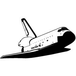 Malvorlage: Raumschiff (Transport) #140485 - Kostenlose Malvorlagen zum Ausdrucken