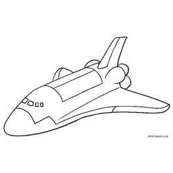 Malvorlage: Raumschiff (Transport) #140501 - Kostenlose Malvorlagen zum Ausdrucken