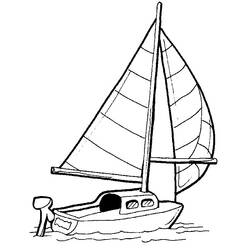Malvorlage: Segelschiff (Transport) #143569 - Kostenlose Malvorlagen zum Ausdrucken