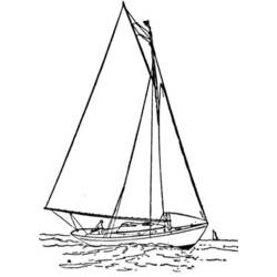 Malvorlage: Segelschiff (Transport) #143572 - Kostenlose Malvorlagen zum Ausdrucken