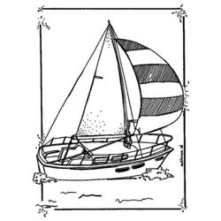 Malvorlage: Segelschiff (Transport) #143579 - Kostenlose Malvorlagen zum Ausdrucken