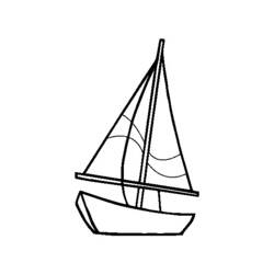 Malvorlage: Segelschiff (Transport) #143587 - Kostenlose Malvorlagen zum Ausdrucken