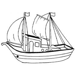 Malvorlage: Segelschiff (Transport) #143599 - Kostenlose Malvorlagen zum Ausdrucken