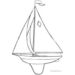 Malvorlage: Segelschiff (Transport) #143604 - Kostenlose Malvorlagen zum Ausdrucken