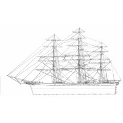 Malvorlage: Segelschiff (Transport) #143633 - Kostenlose Malvorlagen zum Ausdrucken