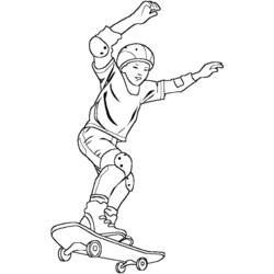 Malvorlage: Skateboard / Skateboard (Transport) #139296 - Kostenlose Malvorlagen zum Ausdrucken