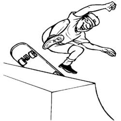 Malvorlage: Skateboard / Skateboard (Transport) #139297 - Kostenlose Malvorlagen zum Ausdrucken