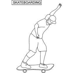Malvorlage: Skateboard / Skateboard (Transport) #139371 - Kostenlose Malvorlagen zum Ausdrucken