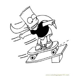 Malvorlage: Skateboard / Skateboard (Transport) #139520 - Kostenlose Malvorlagen zum Ausdrucken