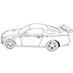 Malvorlage: Sportwagen / Tuning (Transport) #146941 - Kostenlose Malvorlagen zum Ausdrucken