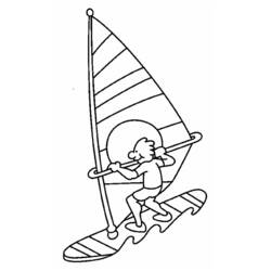 Zeichnungen zum Ausmalen: Surfbrett - Kostenlose Malvorlagen zum Ausdrucken