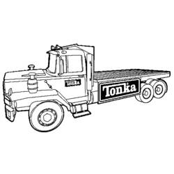 Malvorlage: Tonka (Transport) #144545 - Kostenlose Malvorlagen zum Ausdrucken