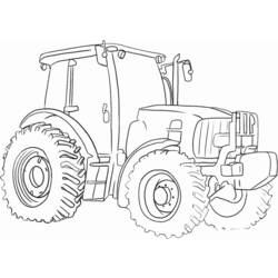 Malvorlage: Traktor (Transport) #141931 - Kostenlose Malvorlagen zum Ausdrucken