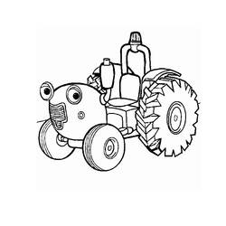 Malvorlage: Traktor (Transport) #141944 - Kostenlose Malvorlagen zum Ausdrucken