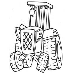 Malvorlage: Traktor (Transport) #142002 - Kostenlose Malvorlagen zum Ausdrucken