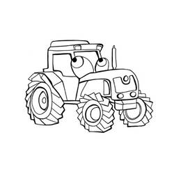 Malvorlage: Traktor (Transport) #142012 - Kostenlose Malvorlagen zum Ausdrucken