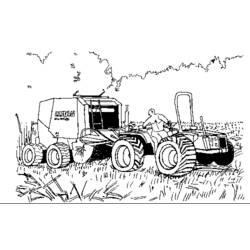Malvorlage: Traktor (Transport) #142024 - Kostenlose Malvorlagen zum Ausdrucken