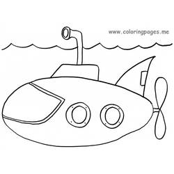 Malvorlage: U-Boot (Transport) #137722 - Kostenlose Malvorlagen zum Ausdrucken