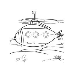 Malvorlage: U-Boot (Transport) #137731 - Kostenlose Malvorlagen zum Ausdrucken