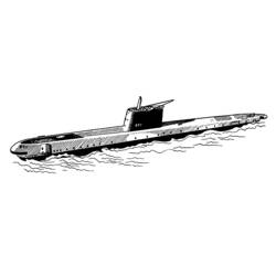 Malvorlage: U-Boot (Transport) #137752 - Kostenlose Malvorlagen zum Ausdrucken