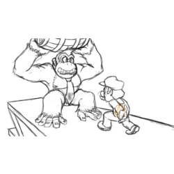Malvorlage: Esel Kong (Videospiele) #112179 - Kostenlose Malvorlagen zum Ausdrucken