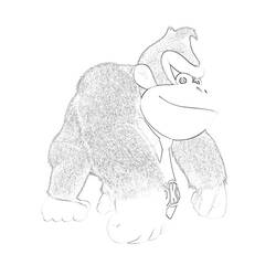 Malvorlage: Esel Kong (Videospiele) #112241 - Kostenlose Malvorlagen zum Ausdrucken
