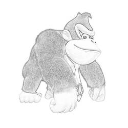 Malvorlage: Esel Kong (Videospiele) #112251 - Kostenlose Malvorlagen zum Ausdrucken