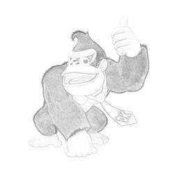 Malvorlage: Esel Kong (Videospiele) #112254 - Kostenlose Malvorlagen zum Ausdrucken
