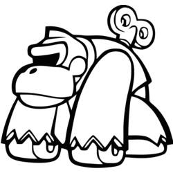 Malvorlage: Esel Kong (Videospiele) #112258 - Kostenlose Malvorlagen zum Ausdrucken