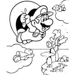 Malvorlage: Mario-Brüder (Videospiele) #112487 - Kostenlose Malvorlagen zum Ausdrucken