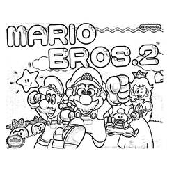 Malvorlage: Mario-Brüder (Videospiele) #112502 - Kostenlose Malvorlagen zum Ausdrucken