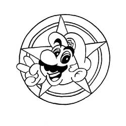 Malvorlage: Mario-Brüder (Videospiele) #112504 - Kostenlose Malvorlagen zum Ausdrucken